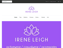 Tablet Screenshot of ireneleigh.com